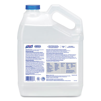 434104 GO-JO Purell Foodservice Surface Sanitizer, Fragrance Free, 1 gal Bottle